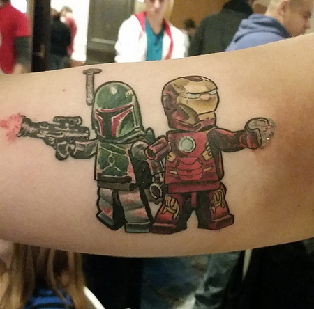 Tattoos - Lego Characters - 101790